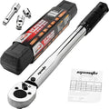 EPAuto 3/8-Inch Drive Click Torque Wrench 10-80 Ft-lb./ 13.6-108.5 Nm | 3/8-Inch Drive Click Torque Wrench 10-80 ft-lb. / 13.6-108.5 Nm 1.5" Wx1 Dx14.5 H
