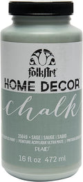 FolkArt Home Décor Acrylic Chalk Furniture & Craft Paint in Assorted Colors, 16 ounce, Sage