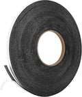 Kikerike Self Adhesive Foam Tape Weatherstrip 1/4In x 1/16In x 98.4Ft High Density Foam Insulation Strips Seal Weather Stripping with Strong Adhesive for Door and Window Sound Isolation Soundproofing