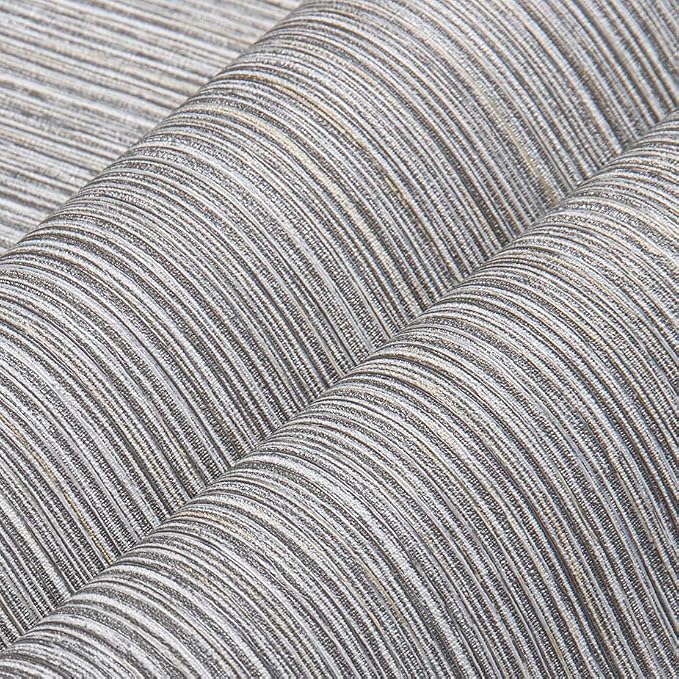Haimin Grasscloth Wallpaper Textured 24in X 393in Fabric Contact Paper Brown Wall Paper Textured Linen Wallpaper Peel and Stick Self-Adhesive Thick Vinyl Embossed Film Wallpaper (Gray Brown)