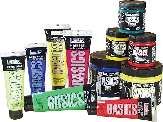 Liquitex BASICS Acrylic Paint, 118ml (4-oz) Tube, Raw Umber