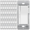 BESTTEN Super Slim Dimmer Light Switch for 300W Dimmable LED/CFL Lights and 600W Incandescent/Halogen, Single Pole/3-Way LED Slide Dimmer, ETL Listed