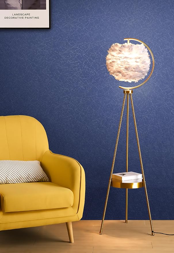Safiyya Blue Silk Peel and Stick Wallpaper Textured Dark Blue Contact Paper Removable Wallpaper Silk Decorative Self Adhesive Wall Paper Vinyl Rolls 118"x 17.3"