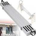 YINTATECH Extendable Aluminum Plank, Upgraded Ladder Scaffolding Planks, 6-9 ft Adjustable Length, 12.5 in Wide, Telescoping Work Plank with Skid-Proof Platform, 440lbs, Silver