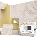 12Pack Acoustic Wall Panels, Self-Adhesive Sound Proof Foam Panels for Walls, High Density Acoustic Foam Sound Dampening & Sound Absorbing for Recording Studios, Offices, Home, 12"×12"×0.4", Camel