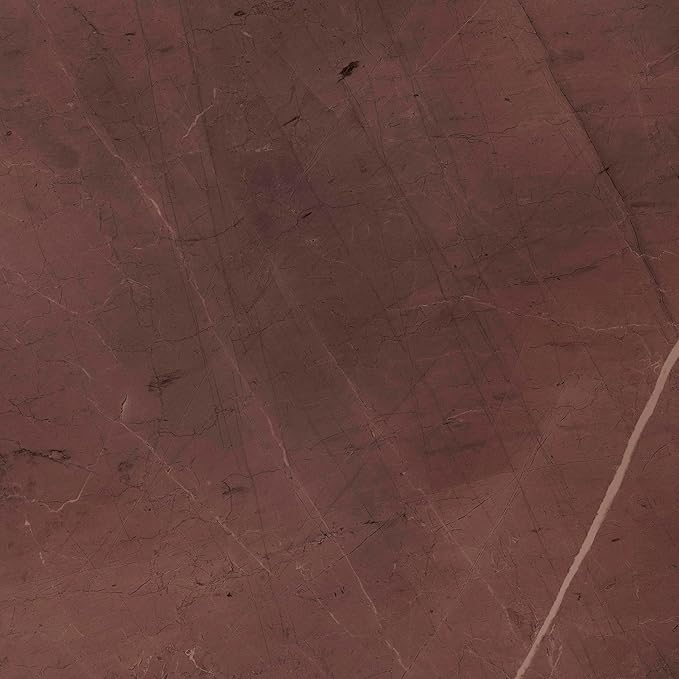 FloorPops x Chris Loves Julia Bonneville Oxblood Peel and Stick Floor Tiles, FP6333