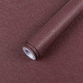 Dark Red Peel and Stick Self Adhesive Wallpaper Countertop Contact Paper | Burgundy Removable Waterproof Bathroom 15.7" X 196.8" Kitchen Vinyl Wrap for Cabinet Countertops Wall Counter Top Paper