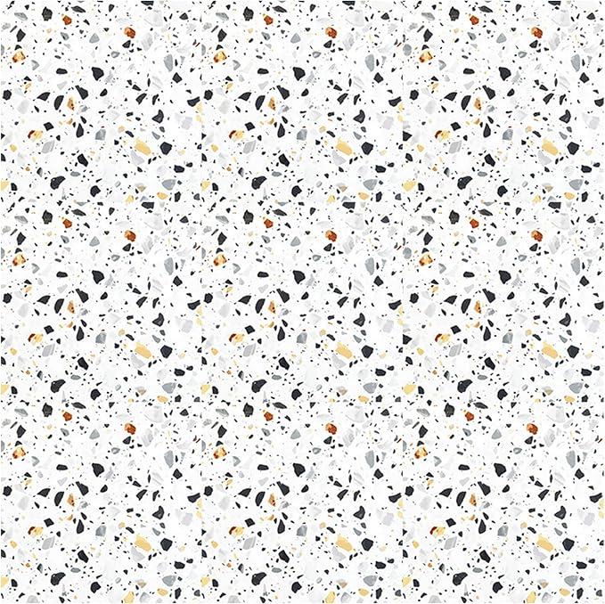Tivoli Self Adhesive Vinyl Floor Tiles, 45 Tiles - 12" x 12", Mosaic - Peel & Stick, DIY Flooring for Kitchen, Dining Room, Bedrooms, Basements & Bathrooms by Achim Home Decor