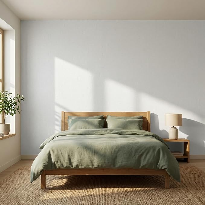 WADILE Grasscloth Peel and Stick Wallpaper 15.7in x 393.7in, Textured Contact Paper for Cabinets, Faux Linen Wall Paper Pull and Stick, Fabric Vinyl Wallpaper Self Adhesive White | Textured contact paper, Faux linen, Vinyl material, Cabinets, Self adhe...