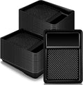 Geelin 40 Pcs 9 Inch Disposable Paint Tray Liner Heavy Duty Plastic Household Paint Pan Trays(Dots, Black)