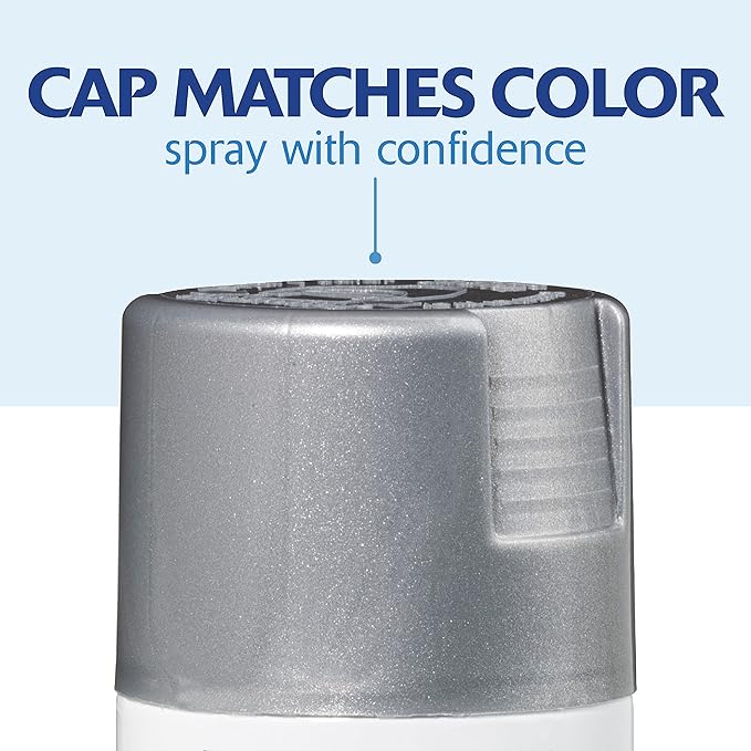Rust-Oleum 334058-6PK Painter's Touch 2X Ultra Cover Spray Paint, 11 oz, Metallic Aluminum, 6 Pack