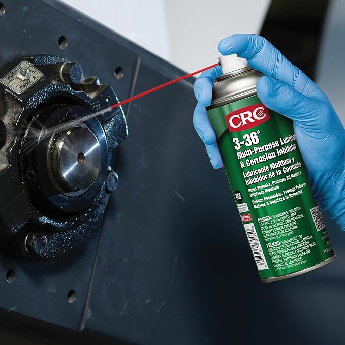 CRC 3-36 Multi-Purpose Lubricant & Corrosion Inhibitor, 11 Wt Oz, (Pack of 12), 03005CS
