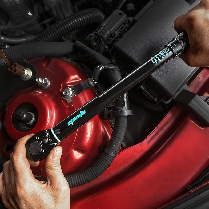EPAuto 3/8-Inch Drive Click Torque Wrench, 10-80 Ft-lb./ 13.6-108.5 Nm | 3/8-Inch Drive Click Torque Wrench, 10-80 ft-lb / 13.6-108.5