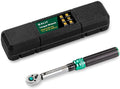1/4" Drive Click Torque Wrench, 20-240 in.lb/2.3-27 Nm, Dual-Direction Adjustable 72 Tooth Ratchet, ±3% Accuracy Small Torque Wrench for Bike and Motorcycle