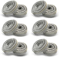 3600 Count Stainless Steel Siding Nails 15-Degree Collated Wire Coil 1-1/4 Inch, 0.09 Inch Ring Shank Siding Nails