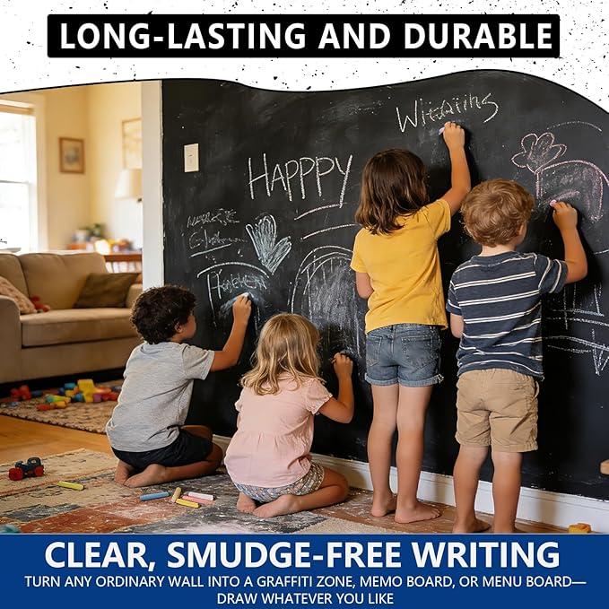 Whiteboard Paint, 16 Oz - Chalkboard Paint Ideal for Creating DIY Menu Boards, Drawing Walls & Office Planners with This Classic Chalk Board Paint's for Home & Business Use (White, 16 oz)