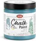 Viva Decor Chalk Paint (Smoky Blue) 8.45oz - Featuring a Chalky & Matte Finish, this paint is perfect for crafting Shabby Chic & Vintage looks on wood furniture and decor pieces