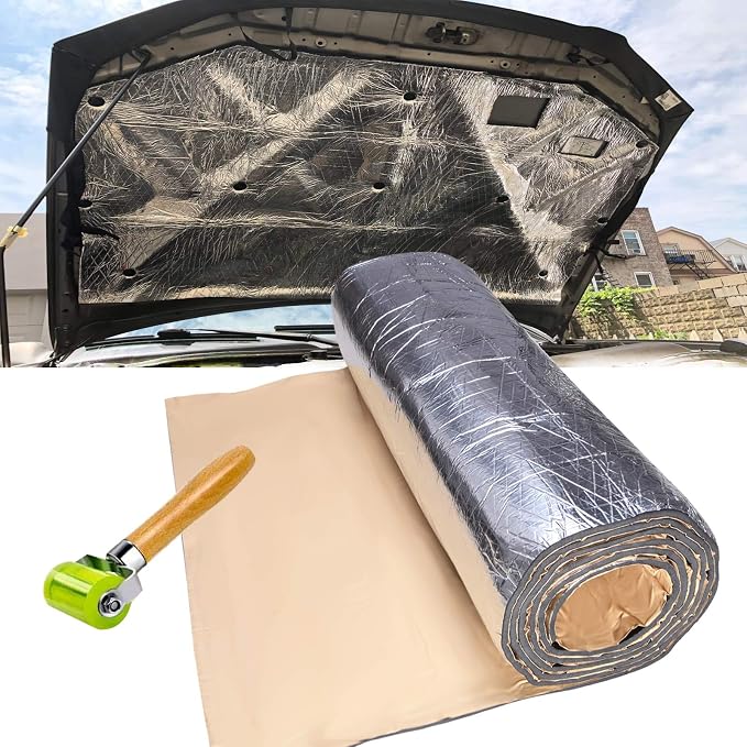 394mil 40"x40" Firewall Sound Deadener Car Heat Shield Insulation Deadening Mat