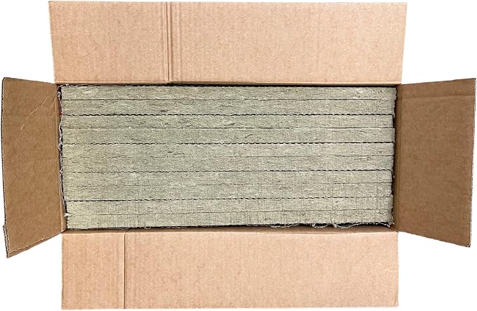 10 pk 24" x 24" x 1" Rockwool ProRox Mineral Wool, Replaces Owens Corning Thermafiber, BMW122-10PK