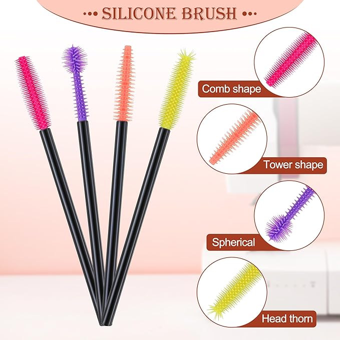 Ceoighe 14 Pieces Sewing Machine Cleaning Kit, Sewing Machine Repair Tools Include Tweezers, Double Headed Brush, Screwdriver, Seam Rippers, Silicone Brush for Repair and Cleaning Machine Sewing