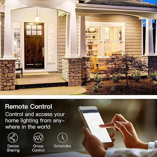 TREATLIFE 3 Way Smart Switch 4 Pack, 2.4GHz WiFi Smart Light Switch 3 Way, Works with Alexa, Google Home and SmartThings, Remote Control, FCC, Schedule, Neutral Wire Required