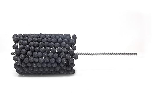 Brush Research GBD40012 FLEX-HONE®, 4" (101mm) Diameter, 120 Grit, Silicon Carbide, For Mild Steel, Stainless Steel Cast Iron and Softer Ferrous Materials