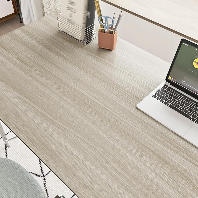 WESTICK Neutral Wood Contact Paper for Countertops Waterproof Wood Peel and Stick Wallpaper Self Adhesive Kitchen Counter Contact Paper for Tables Dresser Cabinets Bathroom Shelf Liner 15.8" x 393"
