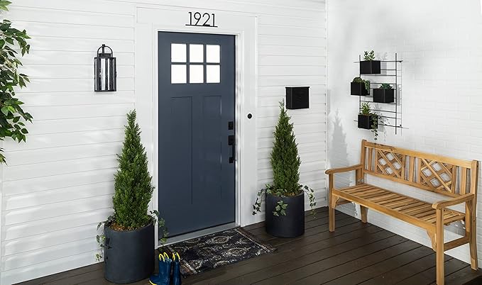 Rust-Oleum 369386 Advanced Dry Door & Trim Paint, Quart, Satin Nantucket Navy
