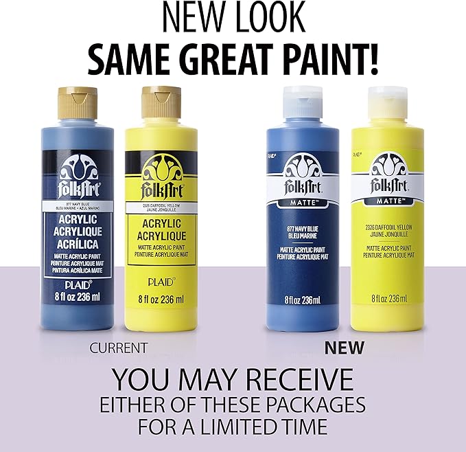 FolkArt Acrylic Paint in Assorted Colors (8 oz), , Engine Red