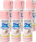 Rust-Oleum 249063-6PK Painter's Touch 2X Ultra Cover Spray Paint, 12 oz, Satin Sweet Pea, 6 Pack