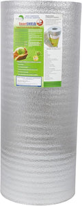 SmartSHIELD -5mm 48''X100ft R17 Reflective Insulation Roll, Foam Core Radiant Barrier, Thermal Foil Insulation - FOIL / FOIL