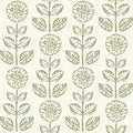 Wudnaye Vintage Floral Peel and Stick Wallpaper Beige Floral Contact Paper 17.7in × 196.8in Tulip Self Adhesive Wallpaper Boho Flowers Removable Waterproof Wall Paper for Bathroom Bedroom Decorative