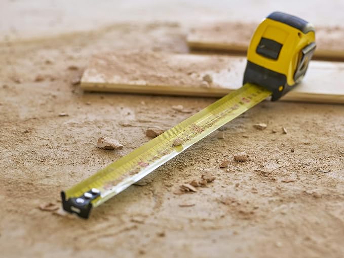 STANLEY Tape Measure Blade Armor 8 M Metric Shock Resistant with Mylar Coating and Cushion Grip 0-33-728