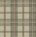 NextWall Harry & Grace Herringbone Plaid Premium Matte Non-Woven Peel and Stick Wallpaper (Clay & Sage)