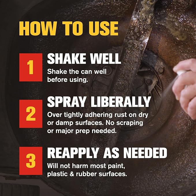 B’Laster Surface Shield Rust Prevention Spray – Lanolin Undercoating Spray for Vehicles, Up to 2-Year Corrosion Protection, Rust Inhibitor & Anti Corrosion Spray for Metal (2 Pack)