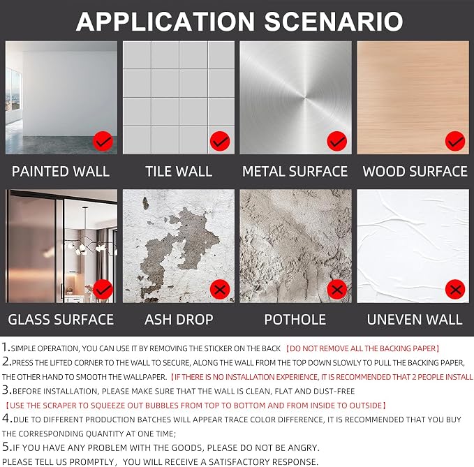 15.7"x 984.2" Grey Wallpaper Self Adhesive Peel and Stick | Wall Pattern for Living Room TV Wall Store Backdrops Thick Wallpaper PVC DIY Decorative Roll
