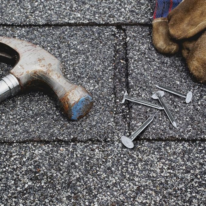 Grip-Rite 112EGRFG5 1-1/2-Inch Electro-Galvanized Roofing Nail, 5 Pounds