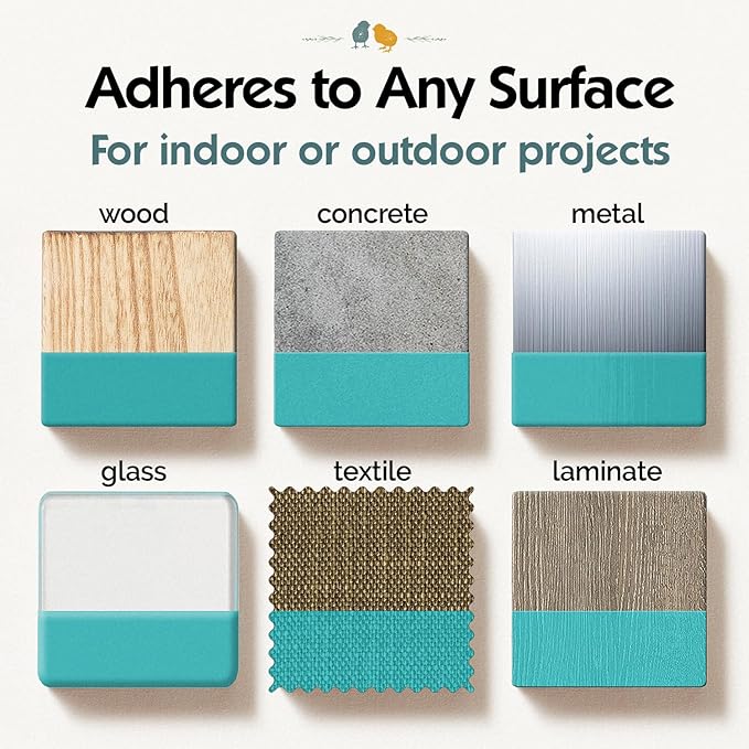 Chalky Chicks All-in-One Chalk Paint for Furniture or Cabinet - 8 Fl Oz - Matte Finish Mermaid (Green Teal) for Metal, Wood Furniture Paint - No Sanding All-in-One for Home Decor & Crafts, USA Made