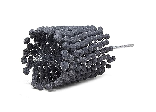 Brush Research GBD41212 FLEX-HONE®, 4-1/2" (114mm) Diameter, 120 Grit, Silicon Carbide, For Mild Steel, Stainless Steel Cast Iron and Softer Ferrous Materials