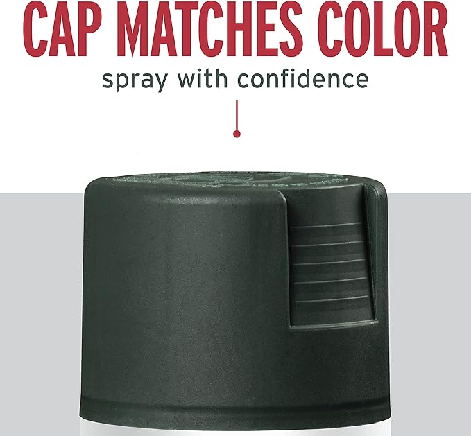 Rust-Oleum 7732830 Stops Rust Spray Paint, 12 oz, Satin Hunter Green