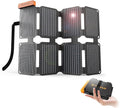 FlexSolar 25W Ultra-Portable Solar Panel Charger with Quick Charge, USB-A & USB-C Ports, Ultra-Lightweight for Outdoor Emergency Power, Backpacking, Hiking, and Camping