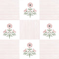 Guvana Pink Floral Peel and Stick Wallpaper Vintage Floral Wallpaper Boho Wall Paper Removable Modern Contact Paper Vinyl Self Adhesive for Bedroom Bathroom Kitchen Livingroom Covering 17.3" x 78.7"