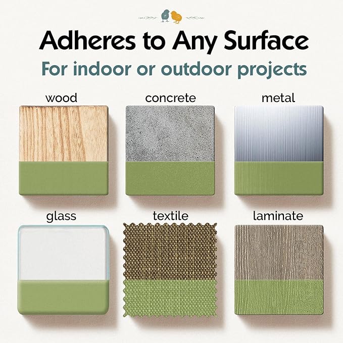 Chalky Chicks 4 Fl Oz Matte Lily Pad (Green) Chalk Paint for Furniture Without Sanding - No Prep Furniture Paint No Sanding All in One for Crafts, Wood, Walls, Cabinet, Metal, Dresser, Farmhouse