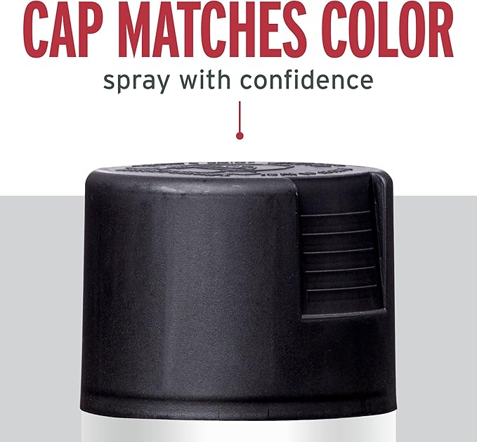 Rust-Oleum 7777830-6PK Stops Rust Spray Paint, 12 oz, Satin Black, 6 Pack