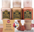 FolkArt Terra Cotta Acrylic Paint Set, Essentials 6 Piece DIY Terra Cotta Acrylic Paint Kit Featuring 6 FolkArt Colors For DIY Indoor & Outdoor Multi-Surface Craft Projects, 7592