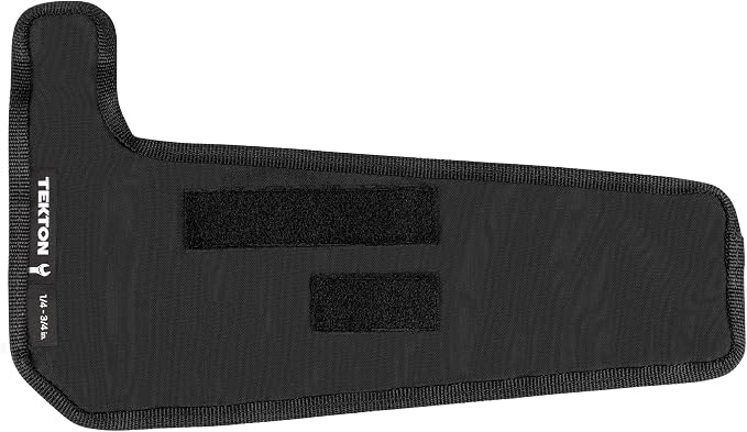 TEKTON Stubby Combination Wrench Set, 11-Piece | WCB94401 | (1/4 - 3/4 in.), Wrench Roll, Chrome Finish