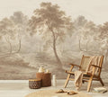 YQWDMX - Peel and Stick Vintage Forest Wallpaper Tropical Jungle murals for Bedroom ZY10 L