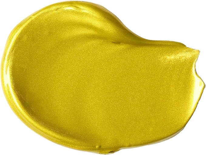Liquitex BASICS Acrylic Paint, 118ml (4-oz) Tube, Metallic Yellow Gold