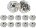 3600 Count Siding Nails 15 Degree 1-3/4 Inch x .092 Inch Collated Wire Coil Full Round Head Ring Shank Hot-Dipped Galvanized