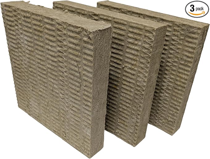 3 pk 12"x12"x2" Rockwool ProRox Mineral Wool, Replaces Owens Corning Thermafiber, BMW211-3PK-NA